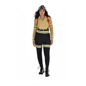 AMSCAN Women's Firefighter Halloween Costume NEW | Size Plus XXL 18-20